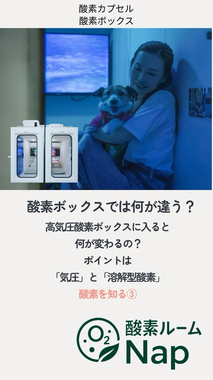 【高気圧酸素ボックスでは何が違う？】